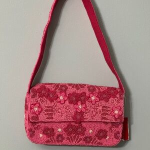 Update : SOLD Viral pink beaded bag